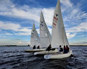 Vrijdagavondzeilen (Club) competitie Yngling #6