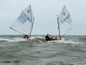 Extra wedstrijdtraining Optimist en  RS Feva/1